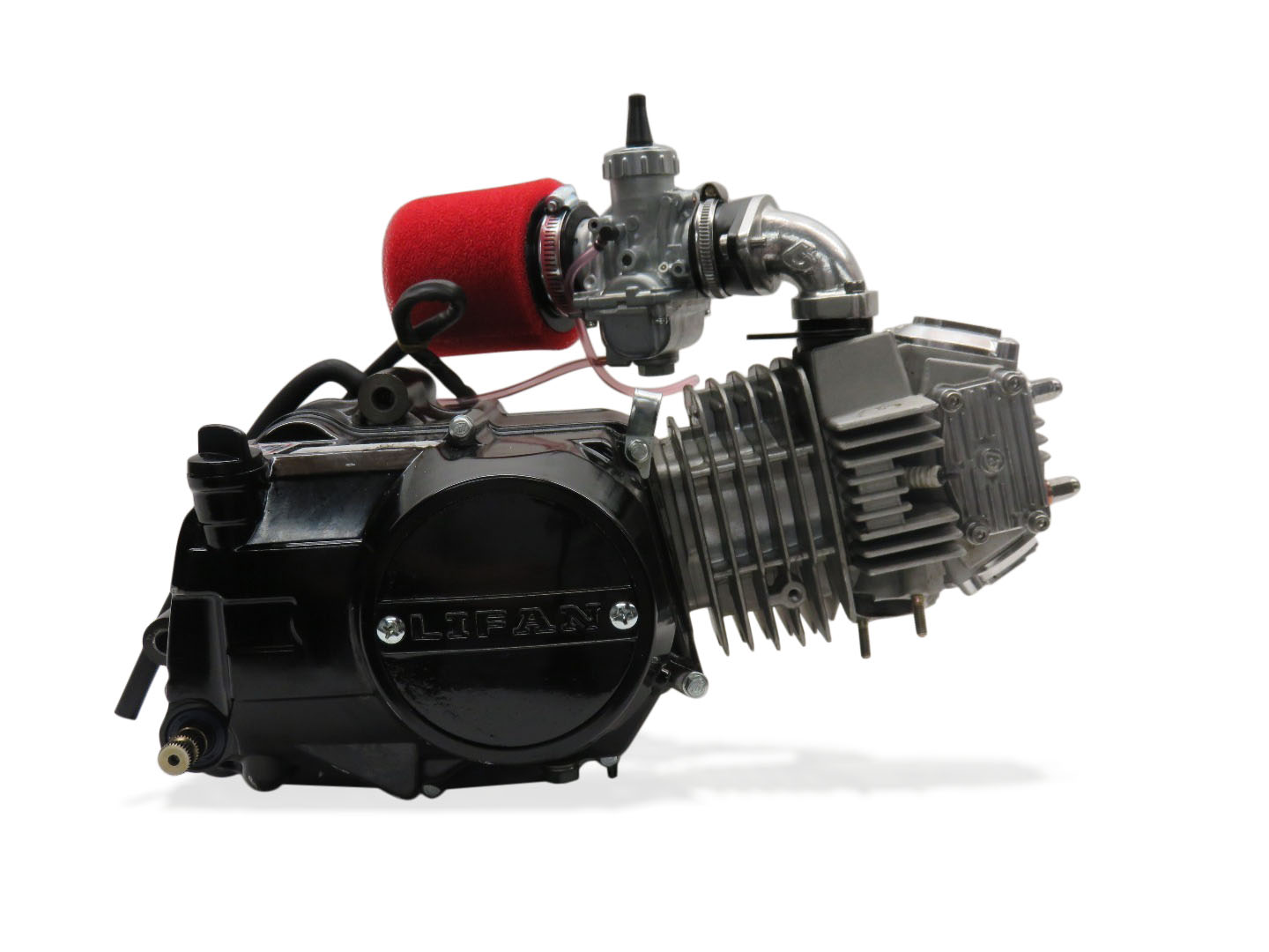 Works Lifan 141CC SemiAuto Engine with TB V2 Race Head VM26 Kit TRC